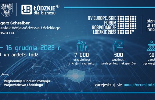 Euvic Performance promuje Europejskie Forum Gospodarcze w Łodzi