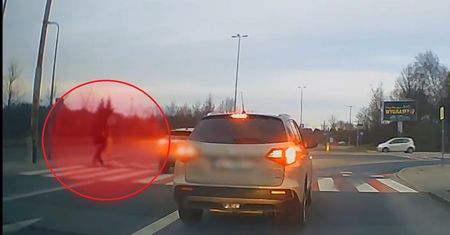 Wjechał na pasy. Ułamki sekundy dzieliły od tragedii