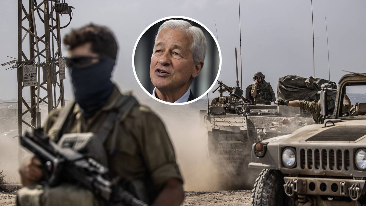 Wojna pomiędzy Izraelem a Hamasem. Jamie Dimon, prezes JPMorgan Chase 