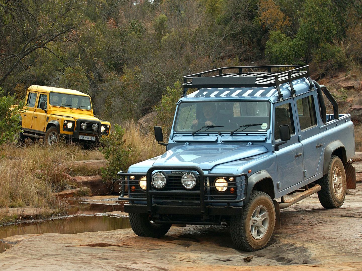 Land Rover Defender 110 Double Cab Pickup ZA-spec (1990–2007)