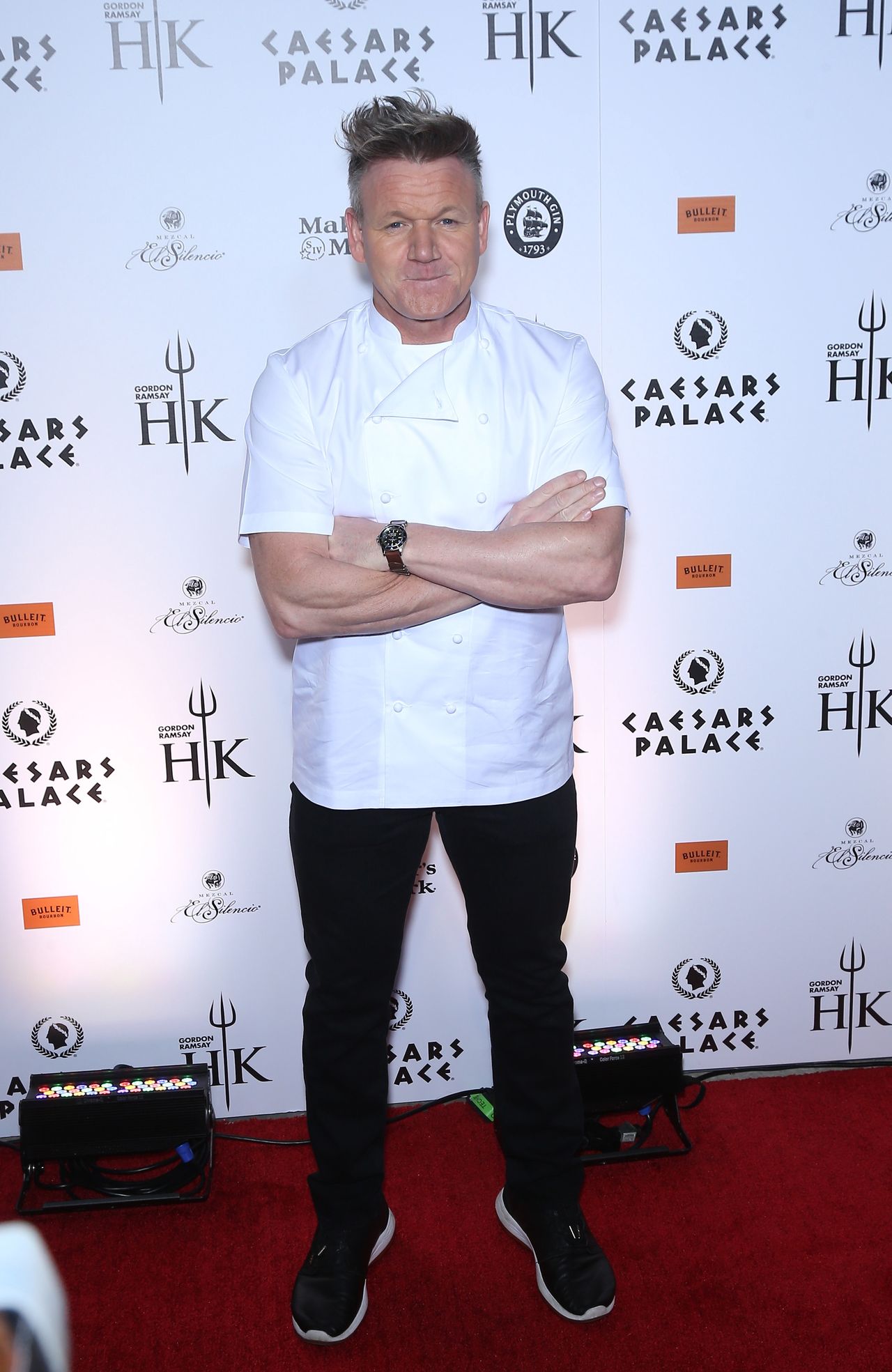 Gordon Ramsay na planie "Hell's Kitchen"  