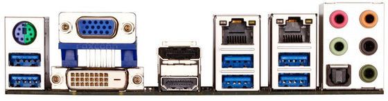 Gigabyte G1.Sniper 3 płyta gł&oacute;wna tylny panel zdjęcie