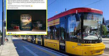 ZTM zablokowało reklamę książki Mroza. Autor łapie się za głowę