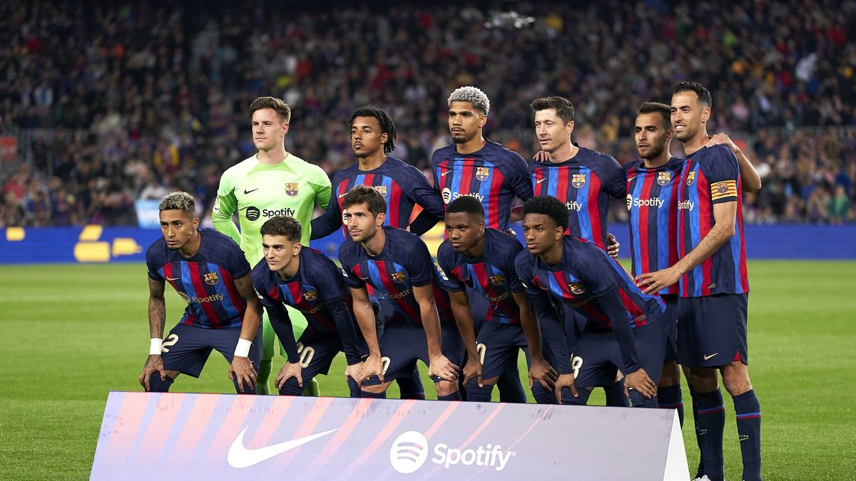 Getty Images /  Pedro Salado/Quality Sport Images / Na zdjęciu: piłkarze FC Barcelony