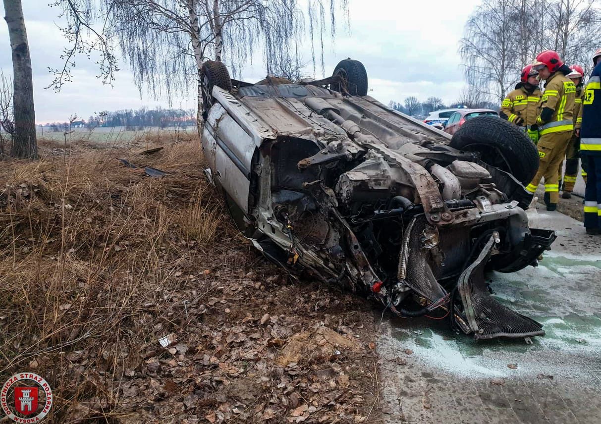 Poważny wypadek Wysoka – Czajcze