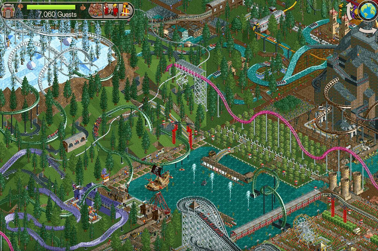 RollerCoaster Tycoon na Androida i iOS-a. Odkopywanie trupów się opłaca