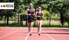 Niewidoma biegaczka Joanna Mazur i jej przewodnik Michał Stawicki ambasadorami kampanii Stowarzyszenia „Tęcza”