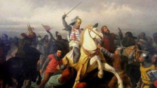 Ślepy król Czech. Był wielkim wrogiem Polski