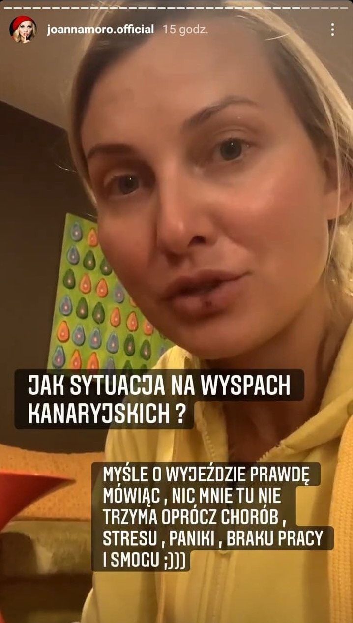 Joanna Moro żali się, że w Polsce czekają ją tylko "smog i brak pracy"