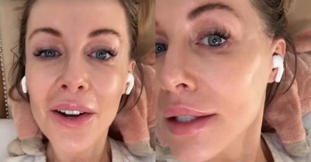 Małgorzata Rozenek nadaje prosto z łóżka, prezentując swoje NATURALNE (?) oblicze