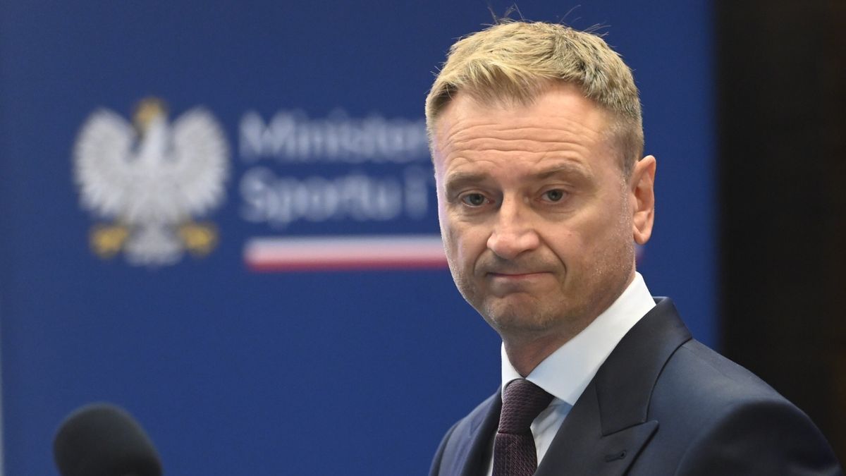 Minister sportu Sławomir Nitras
