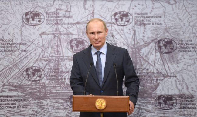 Putin we Francji. Prezydent Rosji i Cameron nie podali sobie ręki