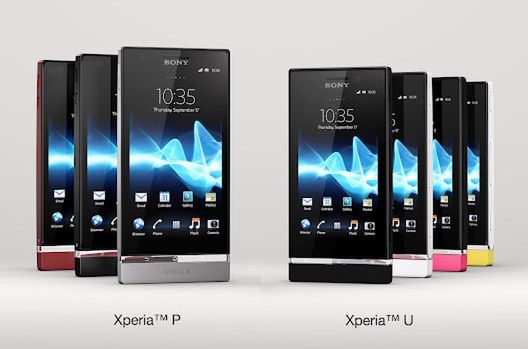 Sony Xperia P i Xperia U (fot. Sony)