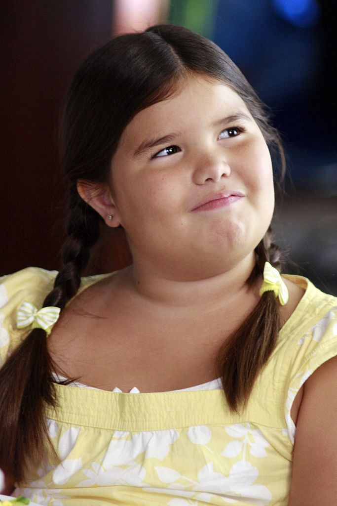 Madison De La Garza w wieku 8 lat