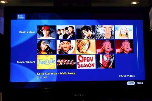 YouTube na telewizorach Sony 2