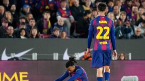 13. minuta i już zmiana. Ogromny pech piłkarza Barcelony