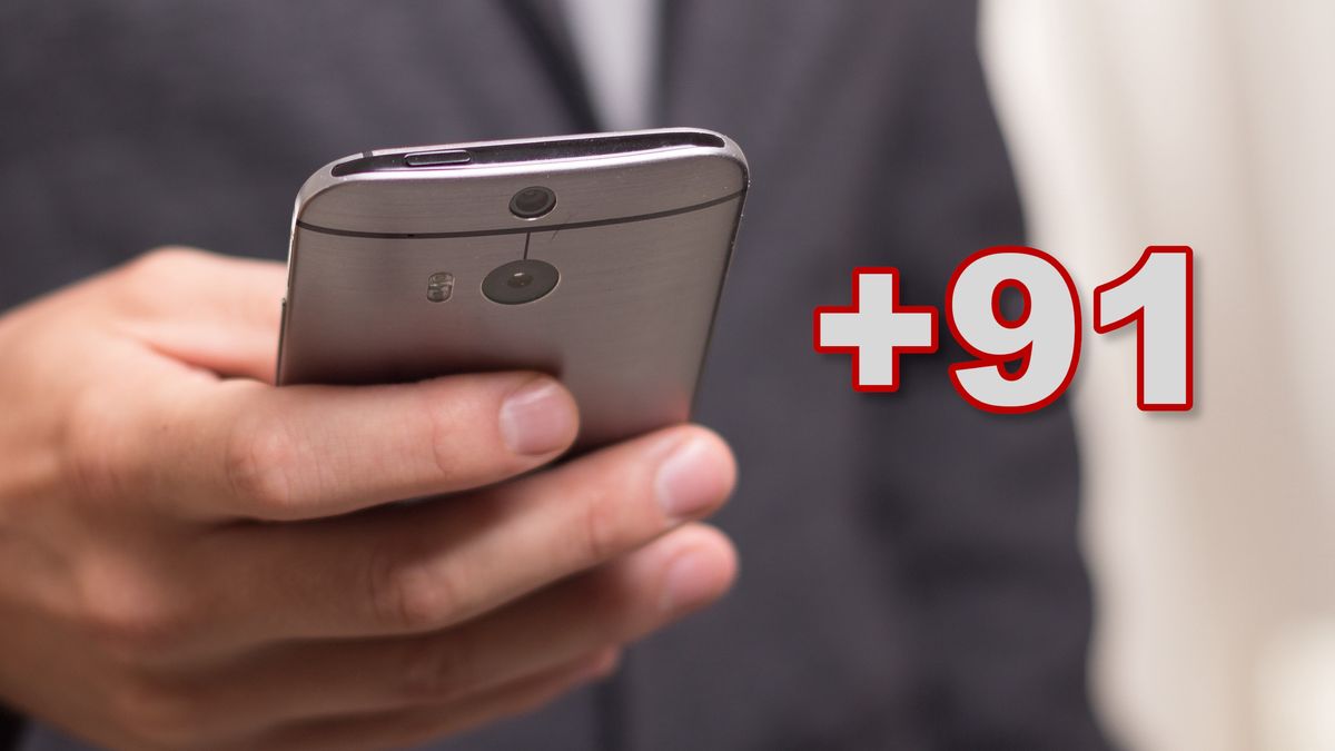 Uwaga na wiadomości z kierunkowego +91