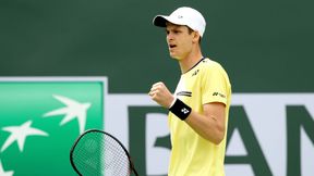 ATP Indian Wells: Hubert Hurkacz za ćwierćfinał zarobi więcej niż do tej pory w 2019 roku