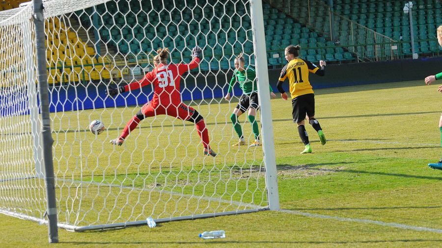 Materiały prasowe / GKS Górnik Łęczna / Na zdjęciu: mecz GKS Katowice - Górnik Łęczna