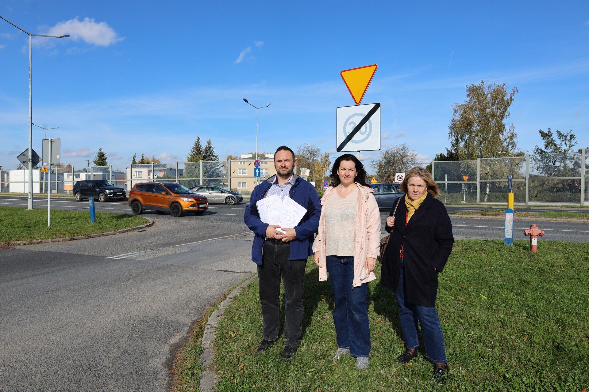 Niebezpieczne skrzyżowanie ulicy Krakowskiej z Sznajdera w Rzeszowie.