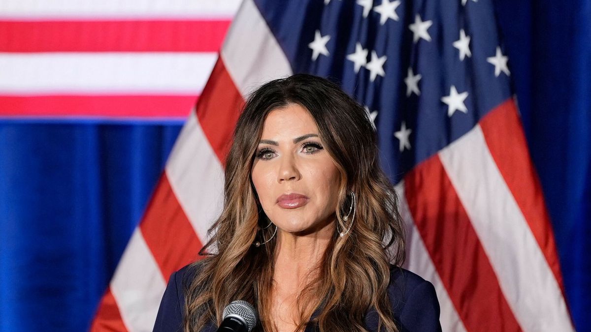 US Homeland Security Secretary Kristi Noem 