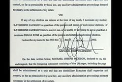 Testament Michaela Jacksona