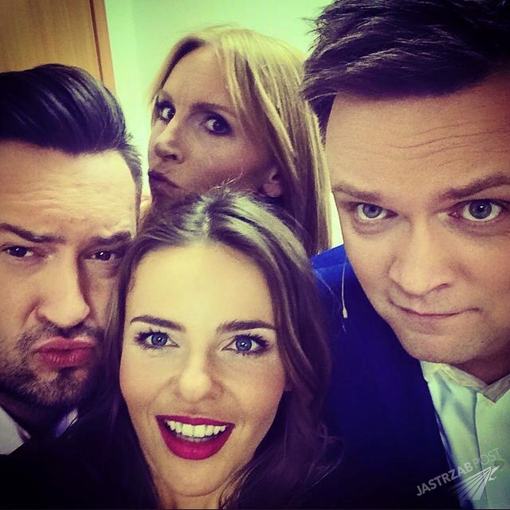 Edyta Herbuś, Marcin Prokop i Szymon Hołownia