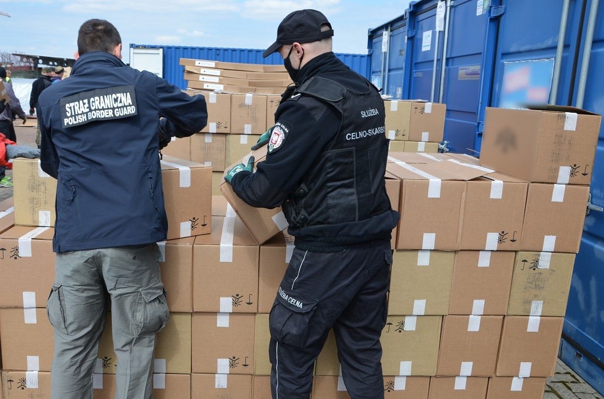 Wartość kontrabandy to 37 mln złotych 