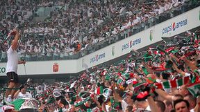 Trybuny podczas meczu Legia Warszawa - Śląsk Wrocław