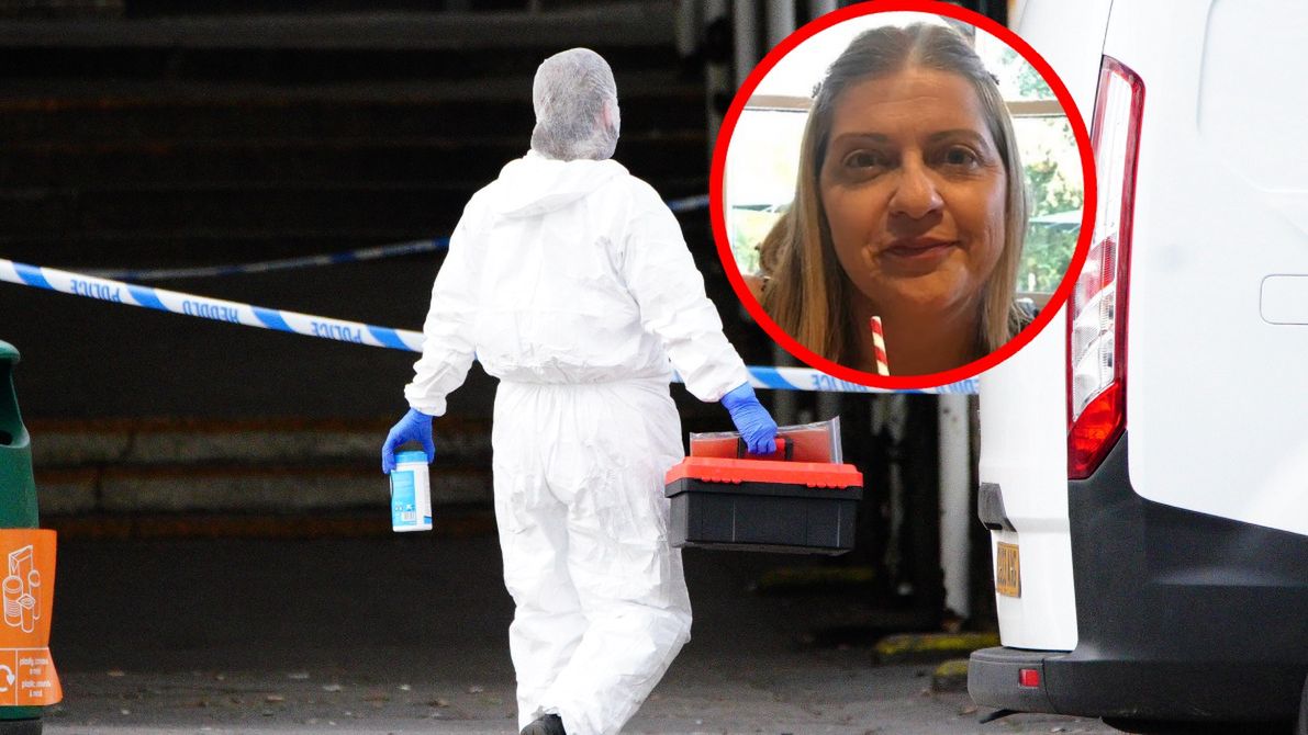 Służby przed szkołą po ataku