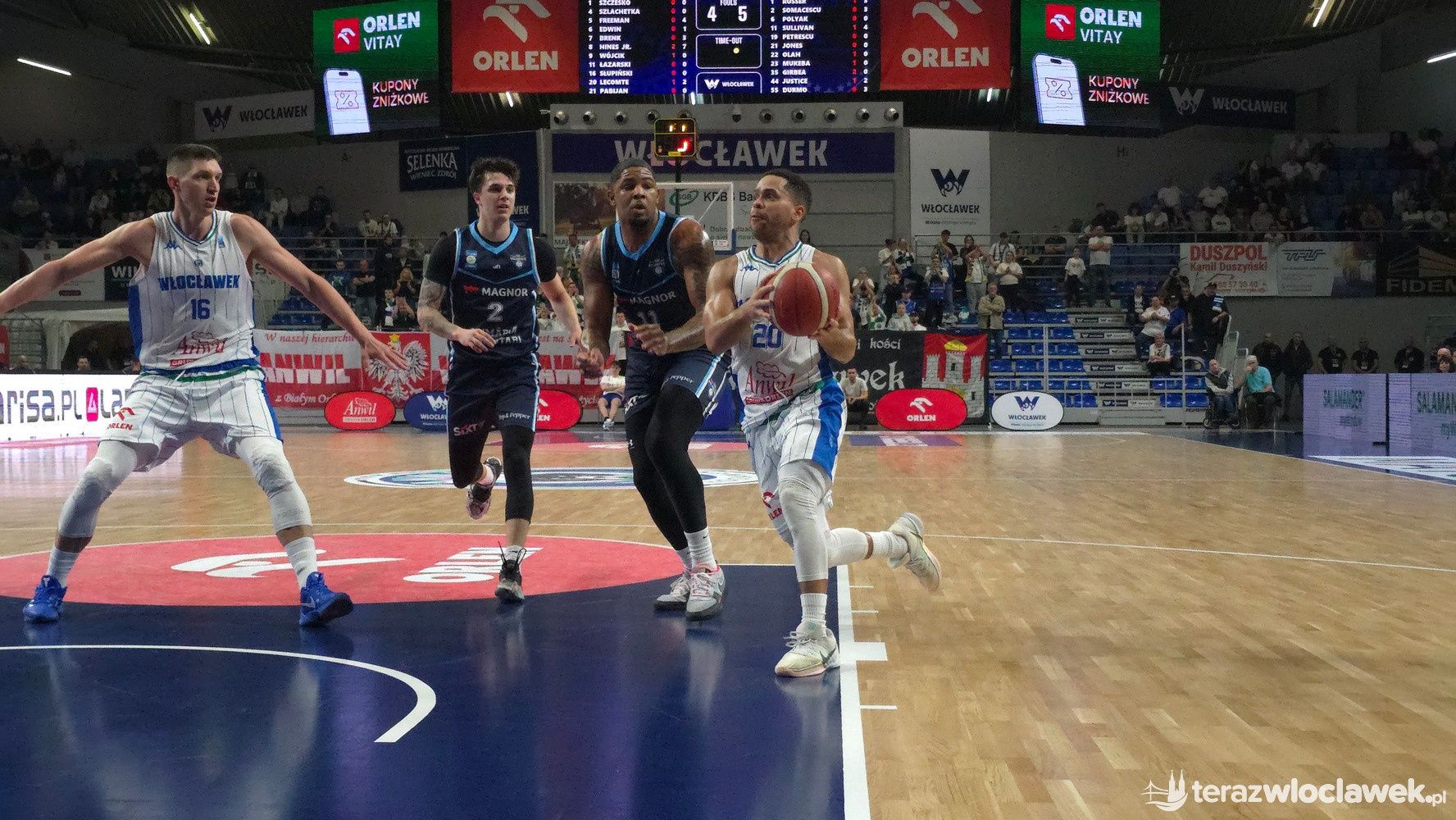 Anwil Włocławek przegrał z CSO Voluntari po zaciętym meczu