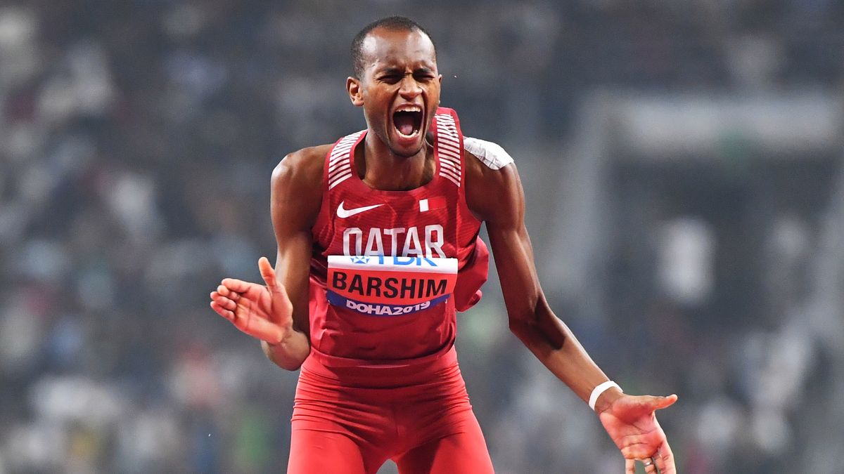 PAP/EPA / NOUSHAD THEKKAYIL / Na zdjęciu: Mutaz Essa Barshim
