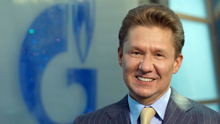 Prezes Gazpromu Aleksiej Miller.