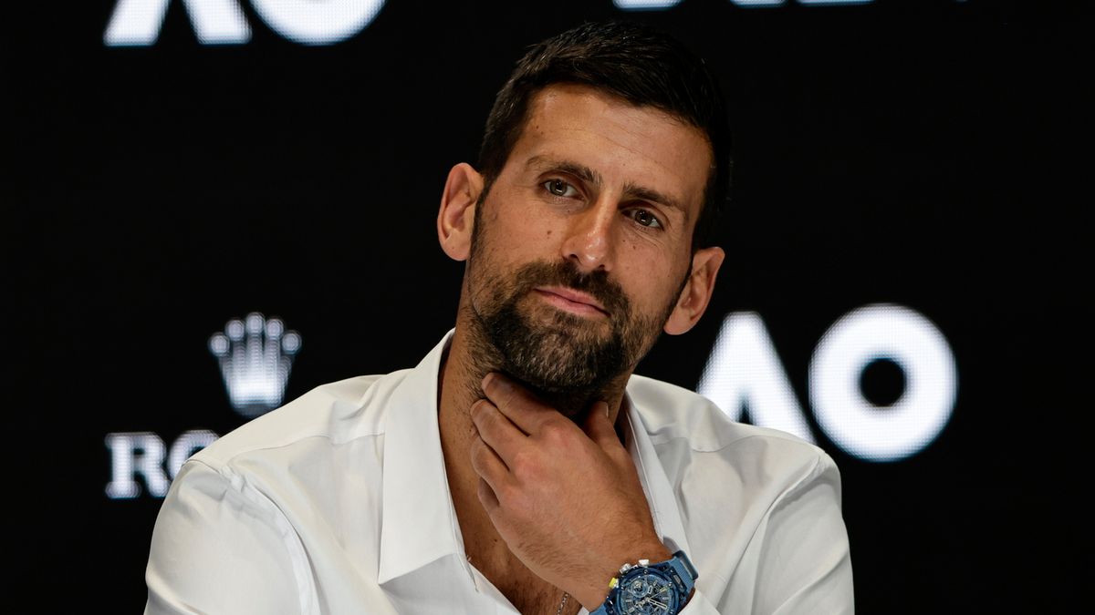 PAP/EPA / Rolex dela Pena / Na zdjęciu: Novak Djoković