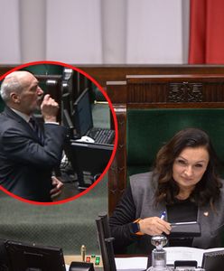 "Proszę zejść". Macierewicz się wściekł po słowach Tuska