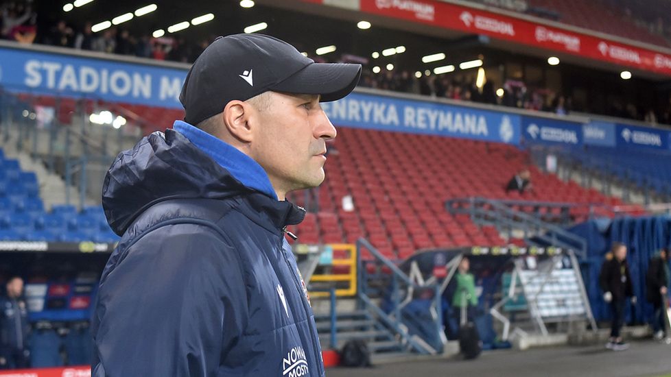trener Radosław Sobolewski