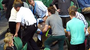 Dramat na trybunach Rod Laver Arena. Trener Any Ivanović zasłabł i trafił do szpitala
