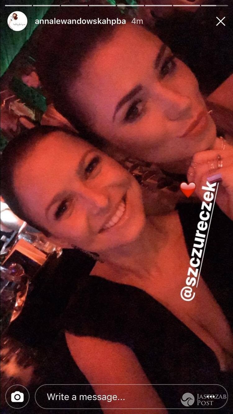 Anna Lewandowska i Agnieszka Wesołowska - Bal TVN 2017, zdjęcia z Instagrama