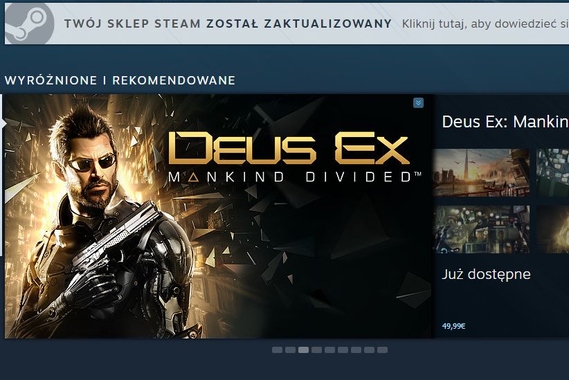 Steam 2.0: przejrzystość, szybki dostęp do działów i lepsze algorytmy