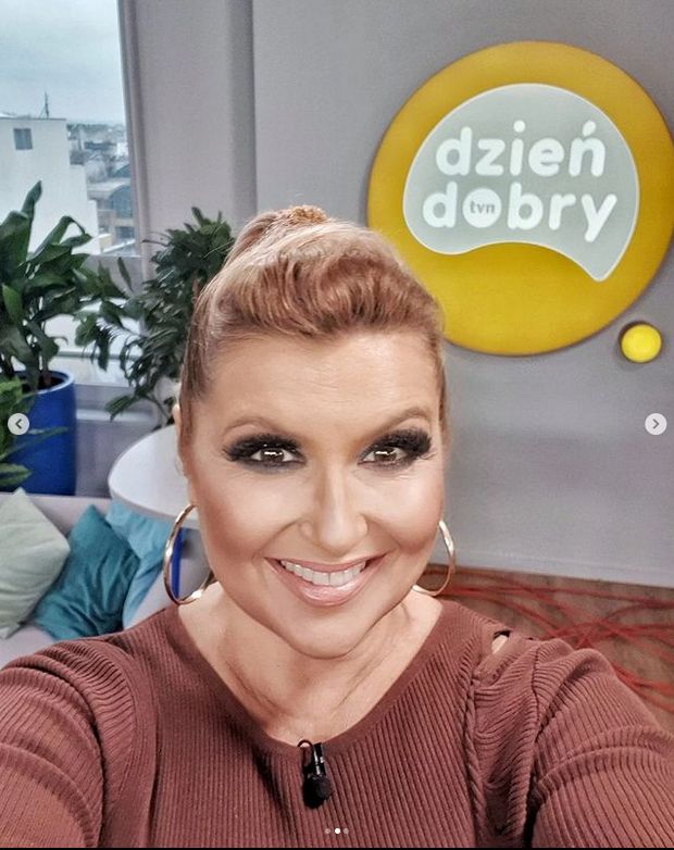 Katarzyna Skrzynecka pochwaliła się wizytą w "Dzień dobry TVN"