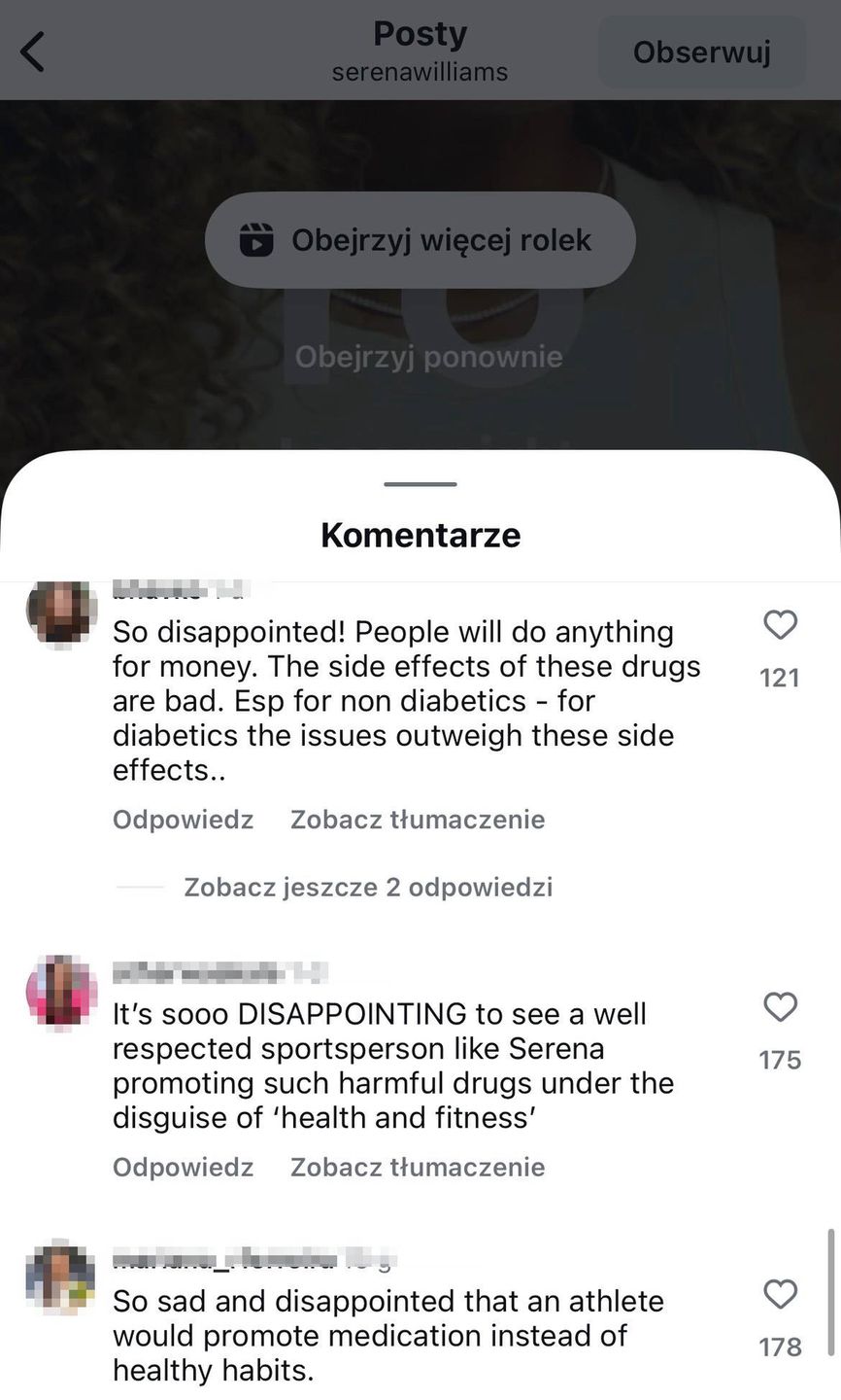 Internauci krytykują kampanię reklamową Sereny Williams