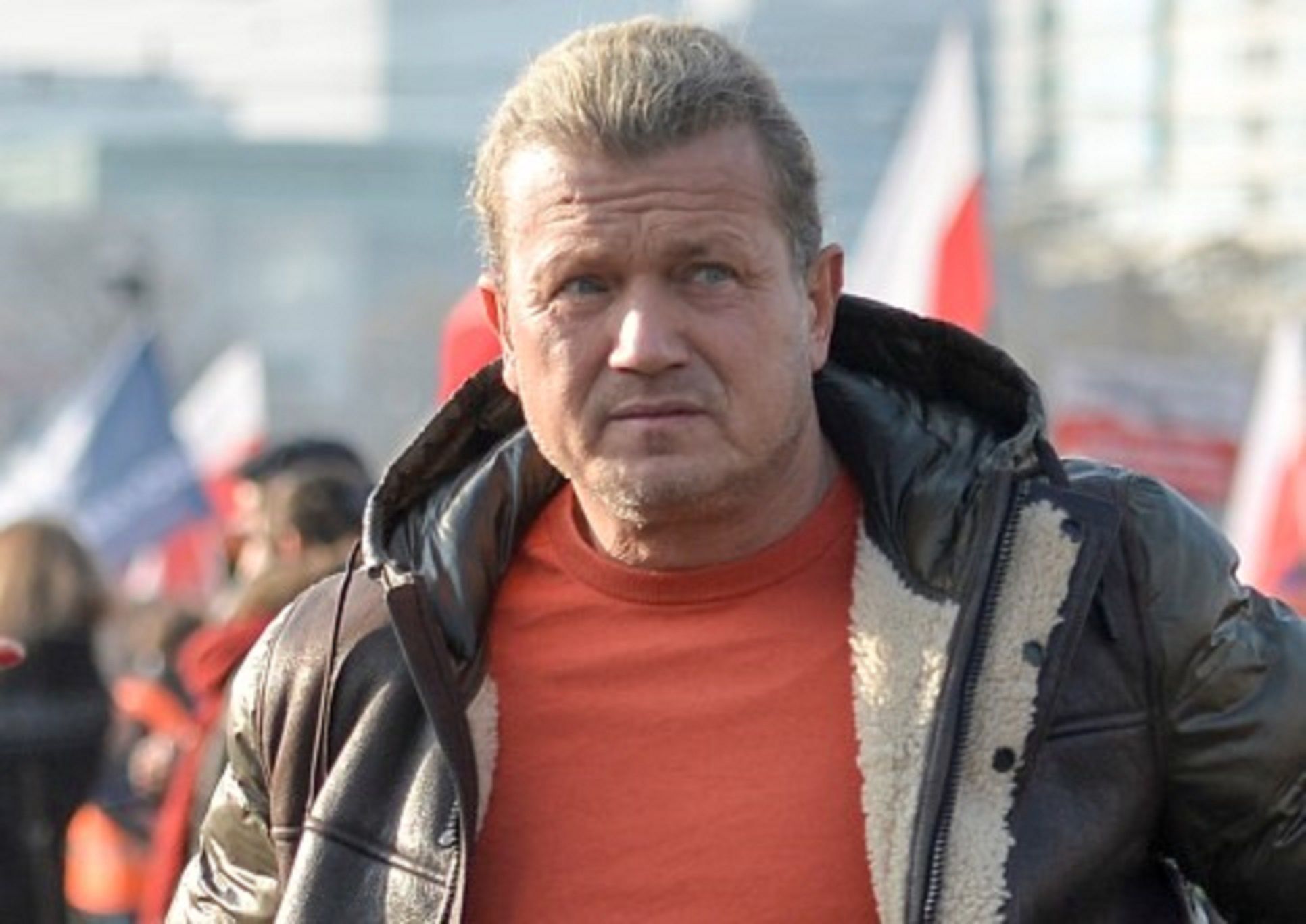 Jarosław Jakimowicz włożył skandaliczną koszulkę