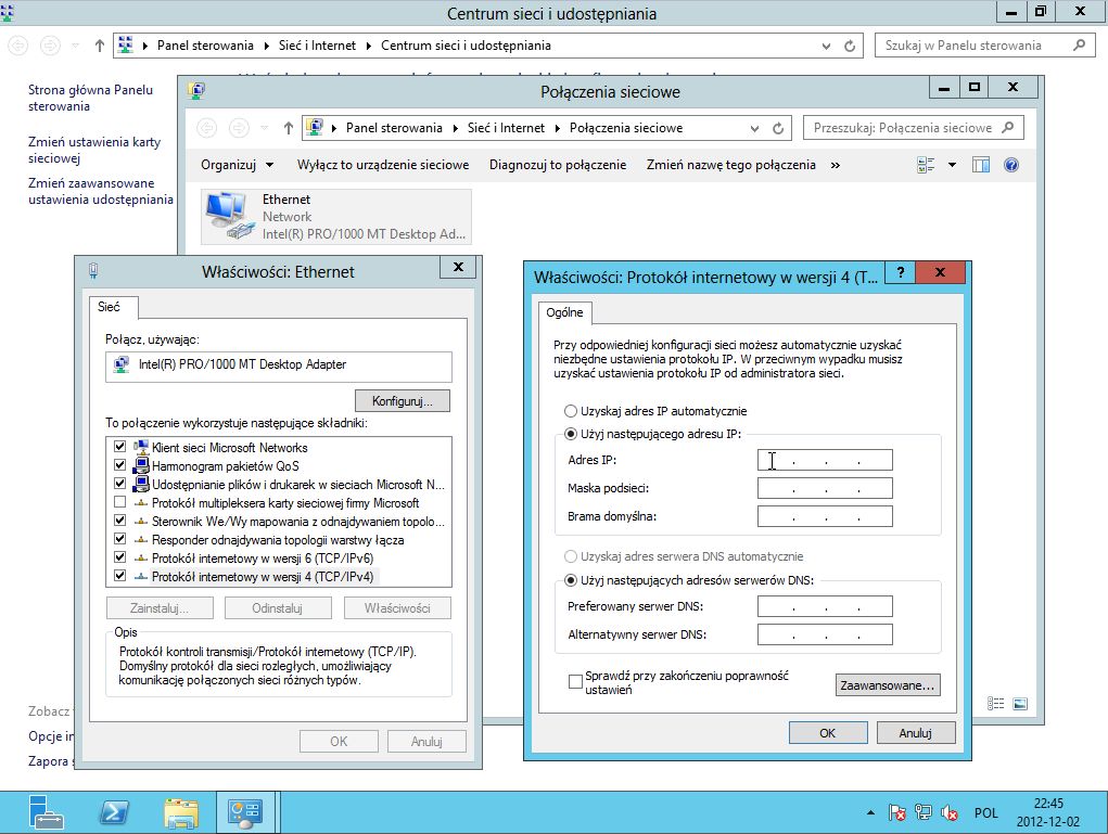 Czas na Windows Server 2012 cz.3 - Menadżer serwera 1