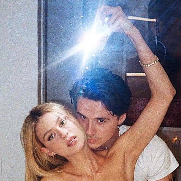 Brooklyn Beckham z dziewczyną