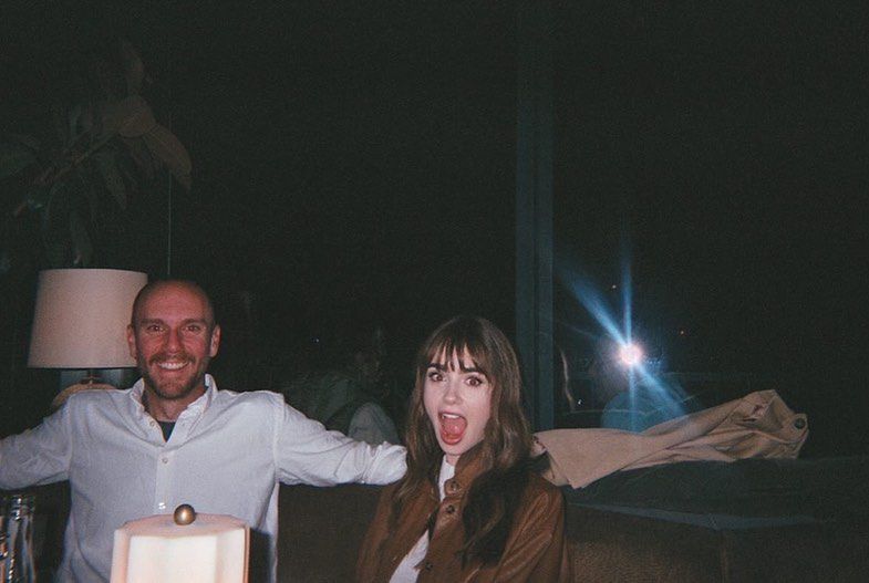 Lilly Collins i Charlie McDowell
