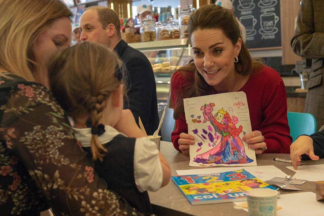 Księżna Kate i książę William w Port Talbot