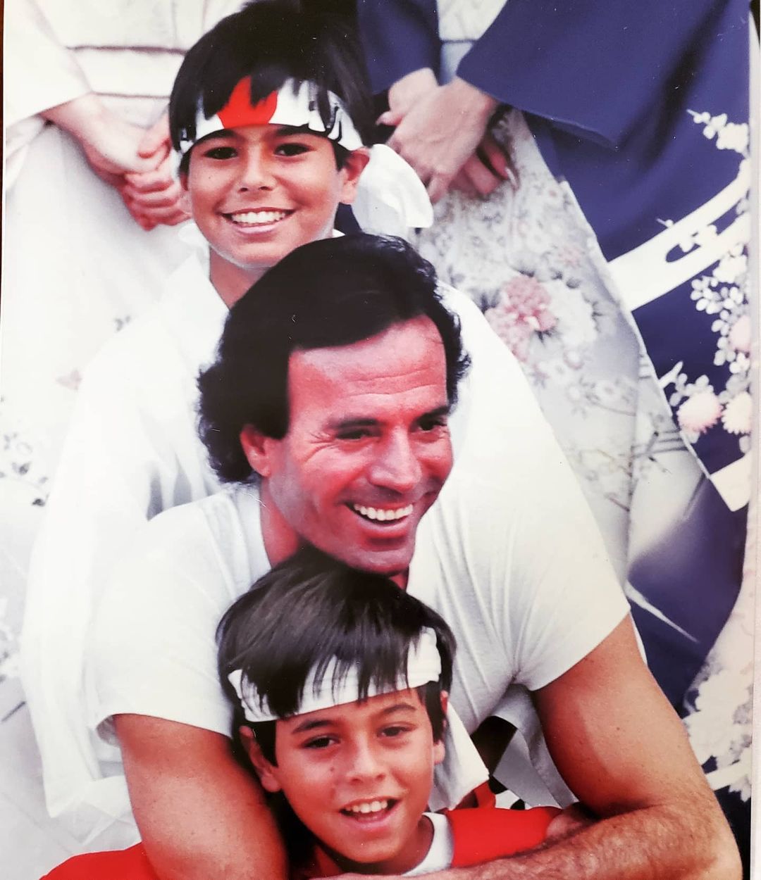 Julio Iglesias Junior w dzieciństwie