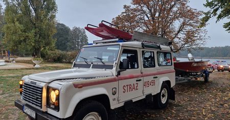 Z jeziora w Krzyżu Wielkopolskim wyłowiono ciało mężczyzny