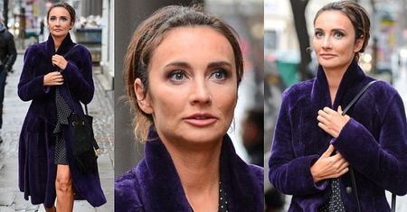 Elegancka Kulczyk wychodzi z "Dzień Dobry TVN"