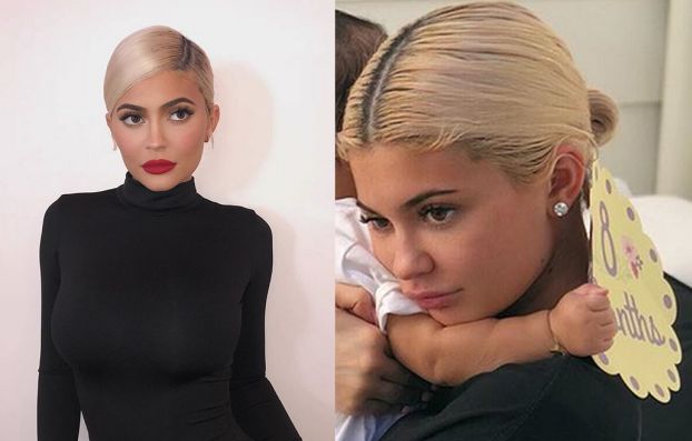 Kylie Jenner wróciła do wypełniaczy... "Małe" usta osłabiły sprzedaż jej kosmetyków?